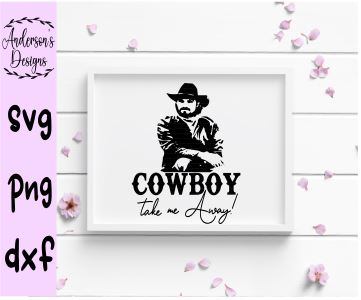 Kayce Dutton Cowboy take me away SVG Digital Download